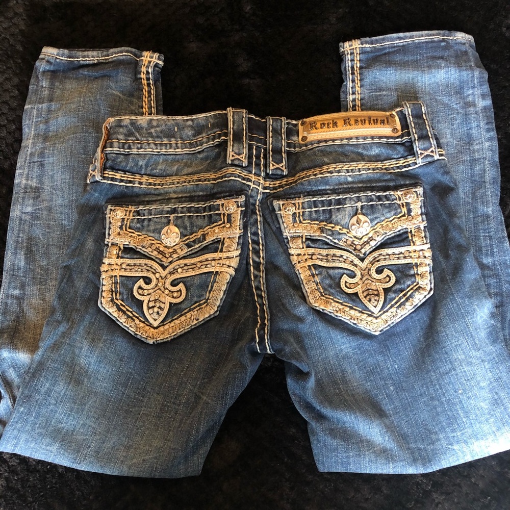 Rock Revival Capris